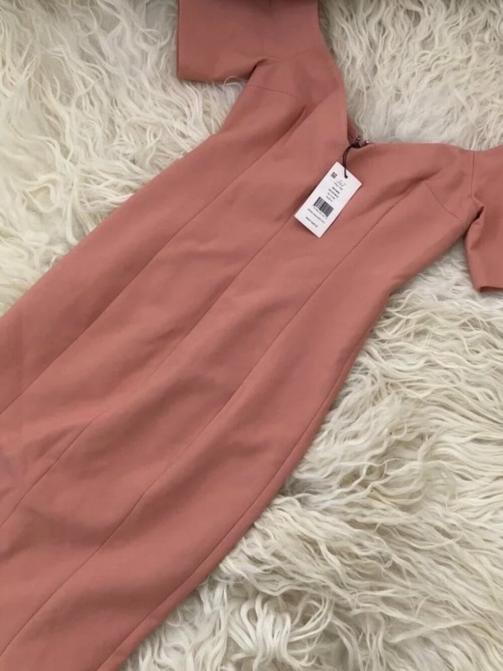 CINQ À SEPT V-Neck Midi Length Dress 2264